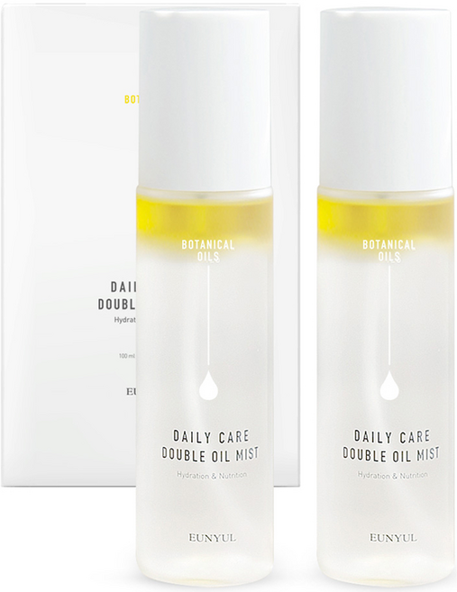 은율 데일리 케어 더블 오일 미스트, 100ml, 2개