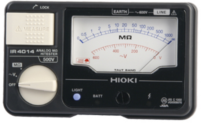 HIOKI 日置電機 類比絕緣電阻計 IR4014-10, 1個