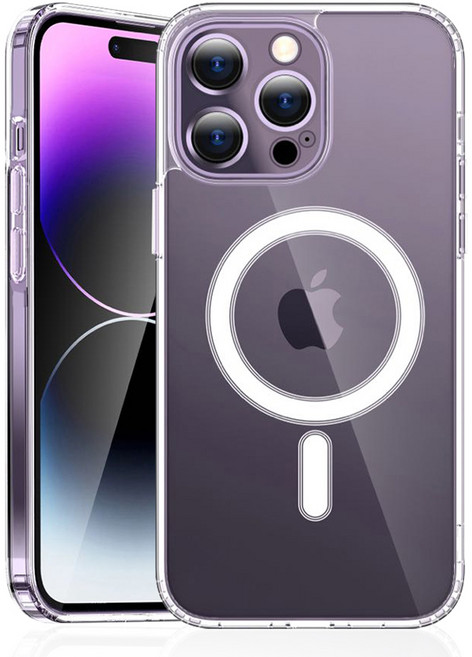 큐빅스 변색방지 맥세이프 호환 실리콘 젤리 휴대폰 케이스