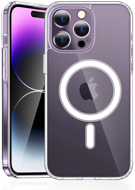 큐빅스 변색방지 맥세이프 호환 실리콘 젤리 휴대폰 케이스