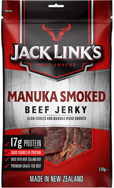 잭링크스 비프 져키 마누카우드 스모크 육포, 310g, 1개