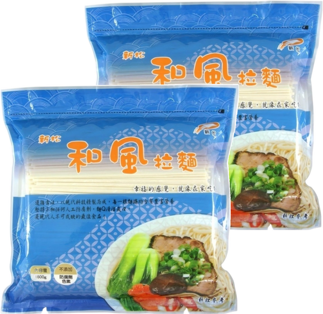 新松 和風拉麵, 1.6kg, 2包