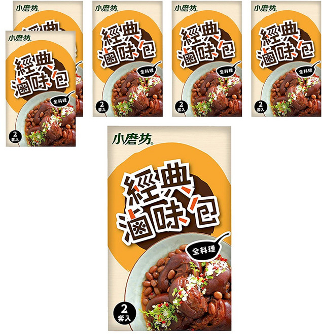 小磨坊 經典滷味包 2包, 24g, 6盒