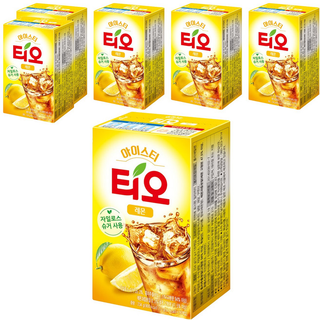동서티오 아이스티 분말 레몬맛, 13g, 18개입, 6개, 13g