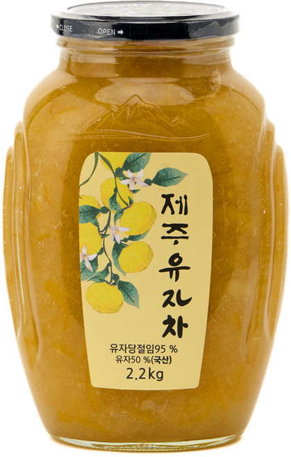 다하 제주 유자차, 2.2kg, 1개입, 1개