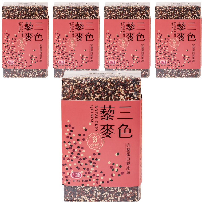 令田好食 特選三色藜麥, 5包, 500g