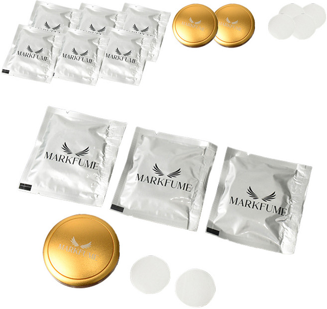 마크퓸 카퓨저 차량용 방향제 본품 1p + 리필 3p 세트, 3세트, 클린코튼