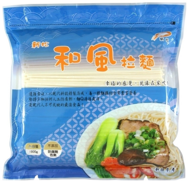 新松 和風拉麵, 1.6kg, 1包