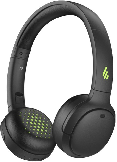 EDIFIER Wireless 被動式降噪 耳罩式 耳機 內建麥克風 藍牙 V5.2 40H Playtime 黑色 WH500