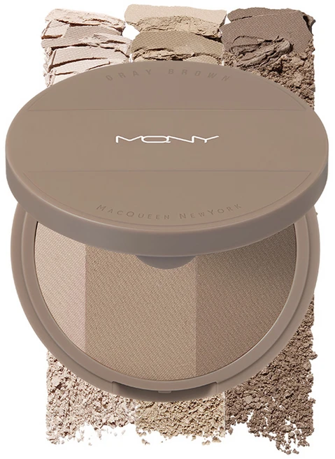 맥퀸뉴욕 페이크 업 3색 쉐딩 9g, 그레이브라운, 1개 - 쿠팡