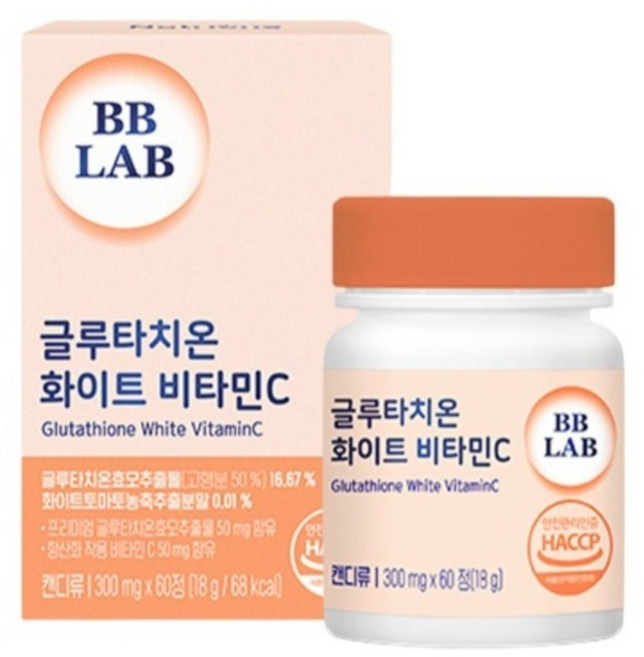 BB LAB 科研 穀胱甘肽維他命C複方錠, 60顆, 1罐