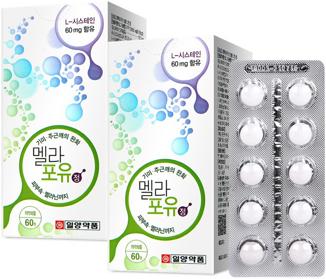 일양약품 멜라포유 정, 60정, 2개