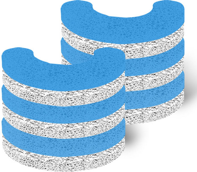 딩동펫 반려동물 워터퓨어 투명 정수기 필터, 6개