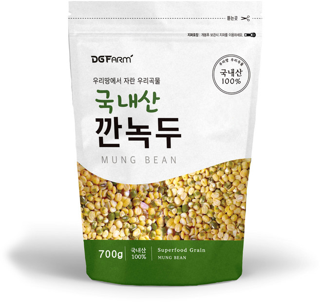 건강한밥상 국산 깐녹두, 700g, 1개