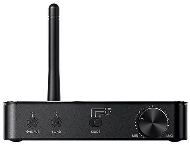 FIIO 飛傲 BTA30 Pro HiFi藍牙解碼發射接收器 120 x 55 x 25.8mm 145g, 黑色, 1個