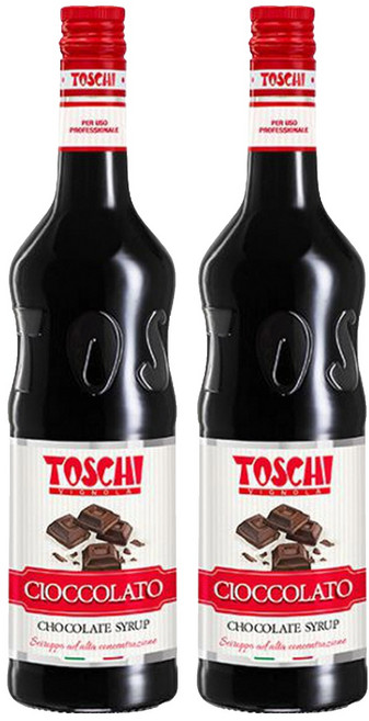토스키 초콜렛향 시럽, 1L, 2개