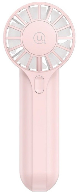 USAMS 優勝仕 高速手持電風扇 三檔風速 1200mAh 持久清涼, ZB288, 粉色