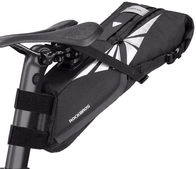 락브로스 자전거 안장 백로더 C38, 블랙, 1개