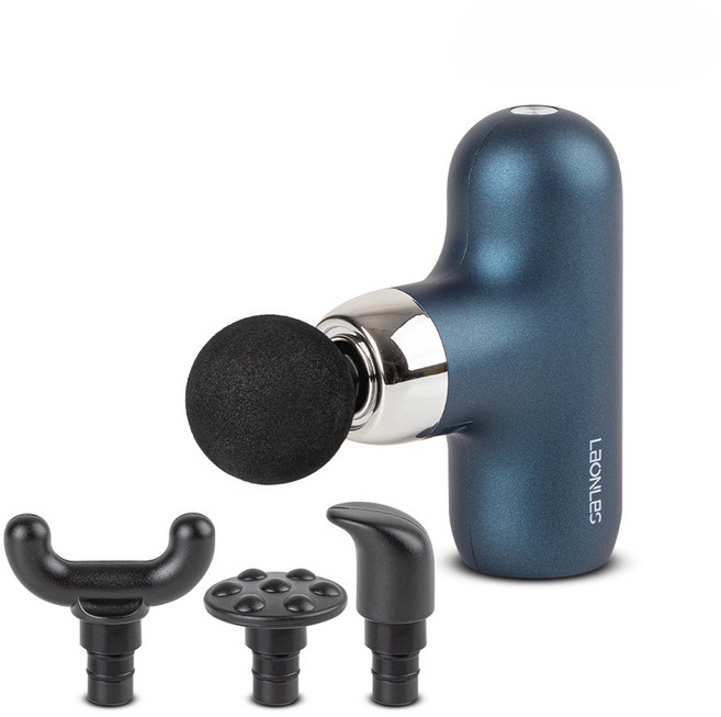 라온르 이츠핏 무선 진동 마사지기 LAMA3, LAMA3BLU, 딥블루