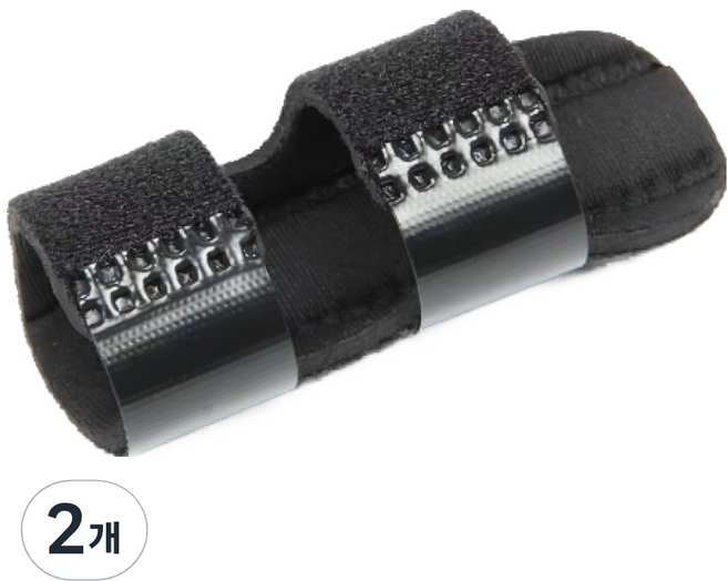 노블리 손가락 고정 보호대 블랙, 2개