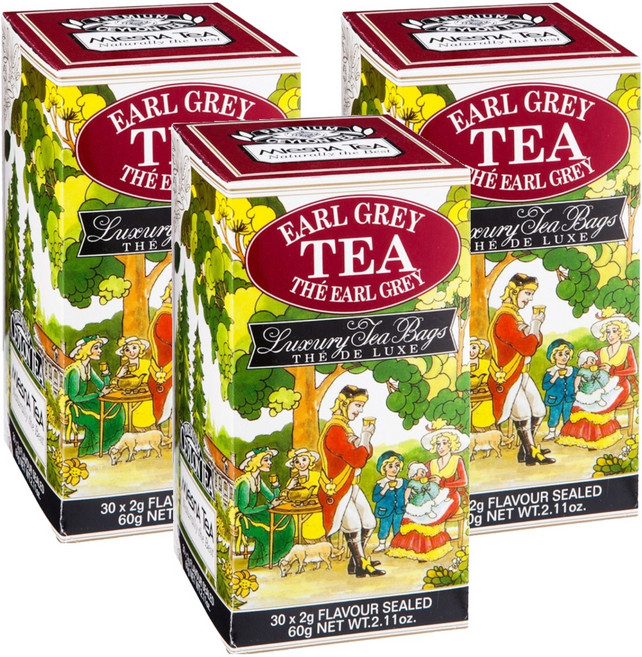 믈레즈나 얼그레이 홍차, 2g, 30개입, 3개