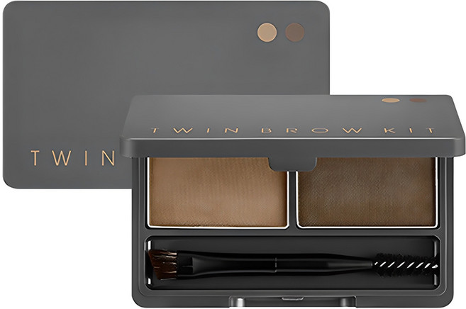 미샤 트윈 브로우 키트 4.4g, 2호그레이브라운, 1개