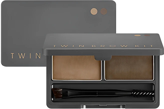 미샤 트윈 브로우 키트 4.4g, 2호그레이브라운, 1개 - 쿠팡