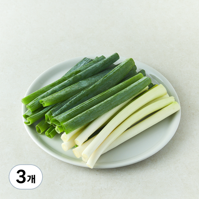 국내산 절단대파, 1kg, 3개
