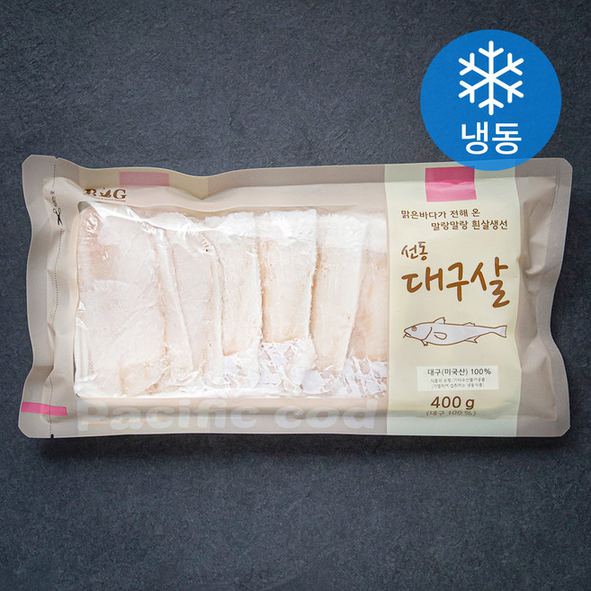 미국산 선동대구살 (냉동), 1개, 400g