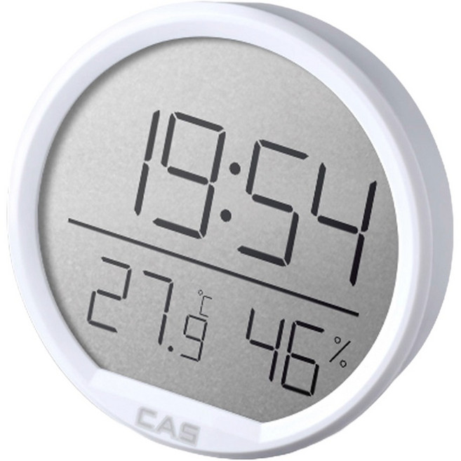 카스 디지털 온습도계 T037, 1개, 화이트
