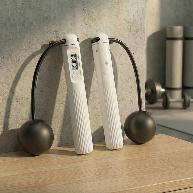 마메 2in1 스마트 줄넘기, 화이트, 1개