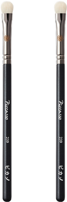 피카소 239 아이섀도우 브러쉬, 혼합 색상, 2개