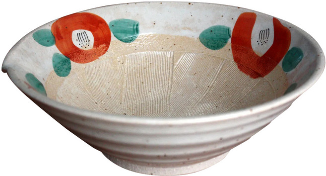 山茶花磨缽 日本製, 1個