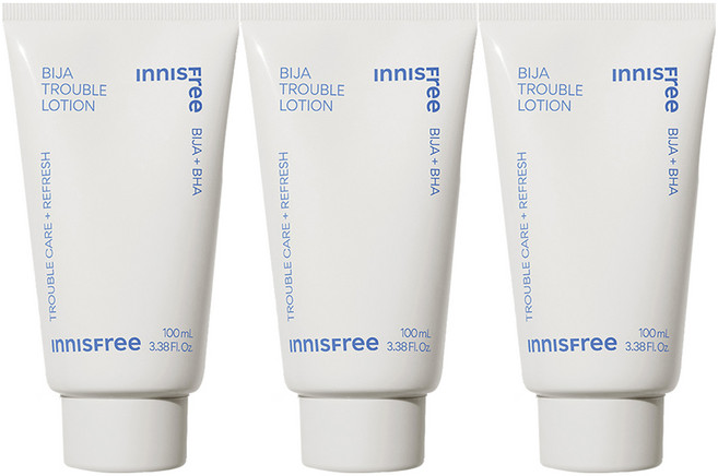 이니스프리 비자 바하 트러블 로션, 100ml, 3개