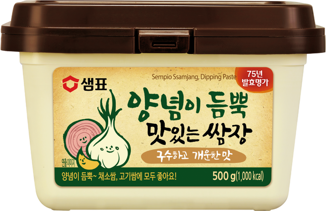 샘표 양념이 듬뿍 맛있는 쌈장, 500g, 1개