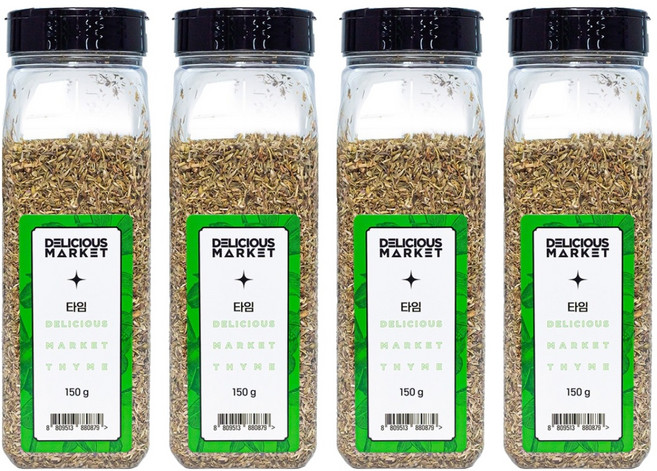 딜리셔스마켓 타임 홀 천연 향신료, 150g, 4개