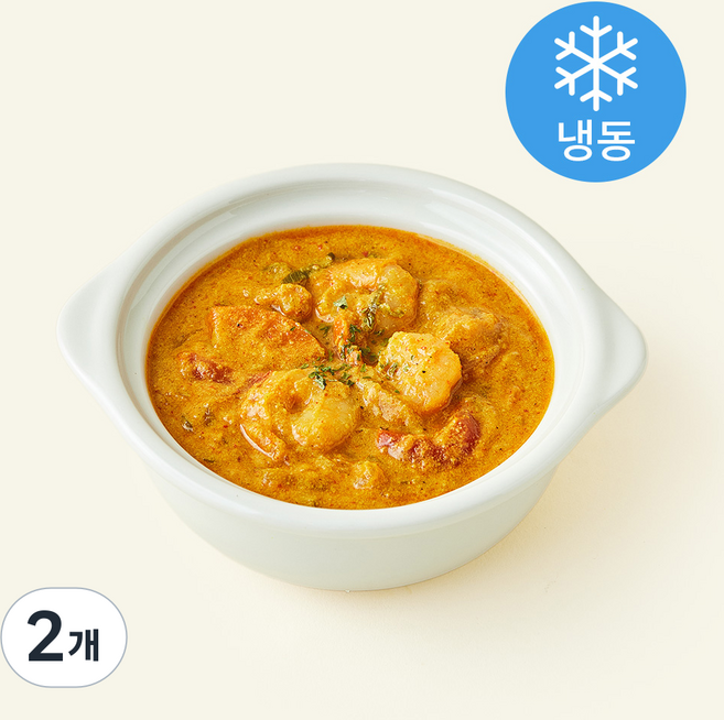 그리팅 새우팟퐁커리 (냉동), 300g, 2개