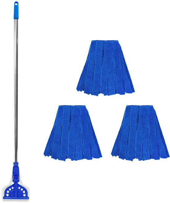 월드크린 스텐 마포대 1p + 극세사 마포걸레 270g x 3p, 1세트