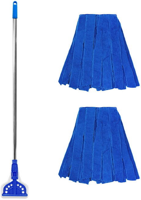 월드크린 스텐 마포대 1p + 극세사 마포걸레 390g 2p, 1세트