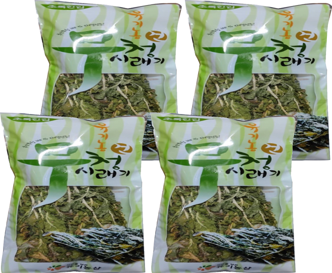 건무청 시래기, 100g, 4개