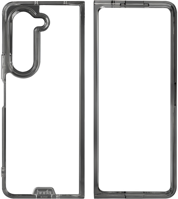 HODA 好貼 晶石 軍規防摔殼 手機殼 Samsung Galaxy Z Fold5 SGS軍規防摔 二次強化高鋁玻璃背板 德國拜耳TPU 透黑