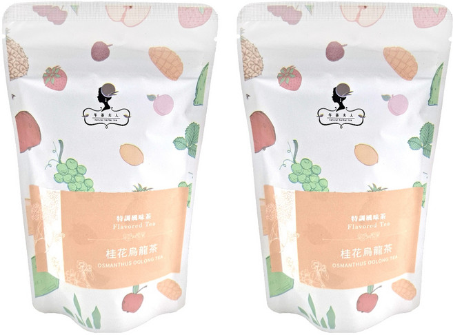 午茶夫人 桂花烏龍茶 Set 台灣烏龍茶為基底 SGS檢驗認證, 2.5g, 8入, 2袋