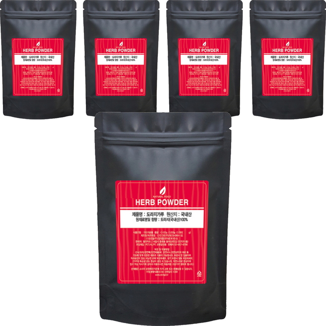 동이약초 도라지가루, 100g, 5개