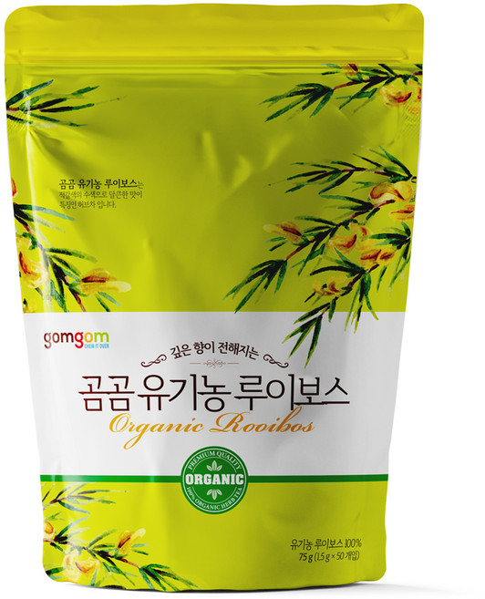 곰곰 유기농 루이보스, 1.5g, 50개입, 1개