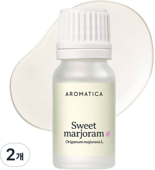 AROMATICA 甜馬鬱蘭精油, 2個, 10ml