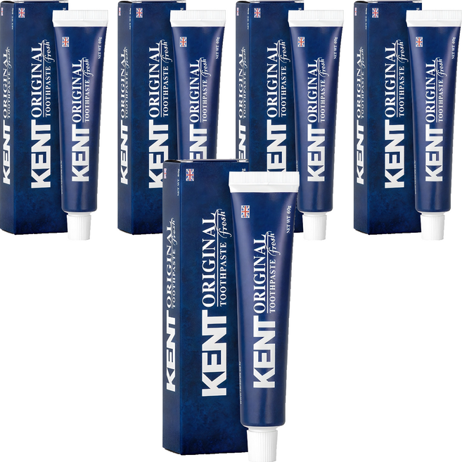 켄트 오리지널 프레쉬 치약, 60g, 5개