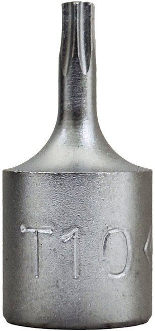 1/4吋DR.六角星型起子頭套筒T10 KT201310X, 1個
