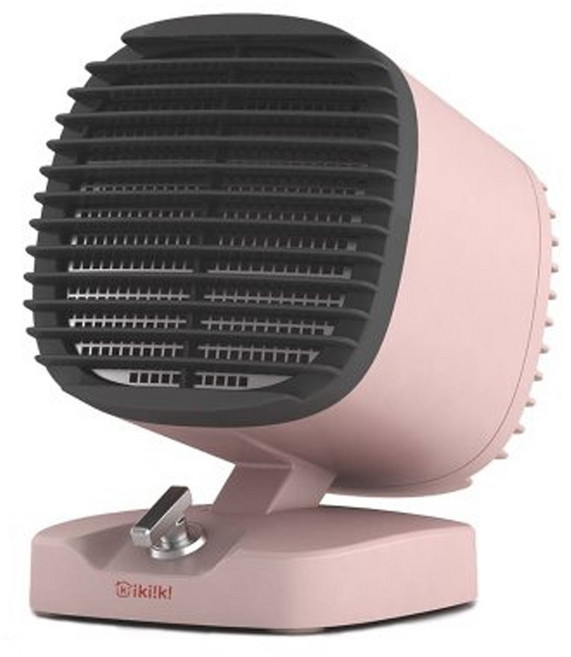 ikiiki 伊崎家電 陶瓷電暖器, IK-HT5201, 粉色