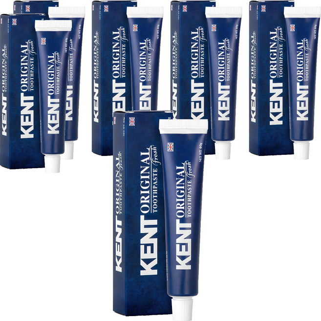 켄트 오리지널 프레쉬 치약, 60g, 6개
