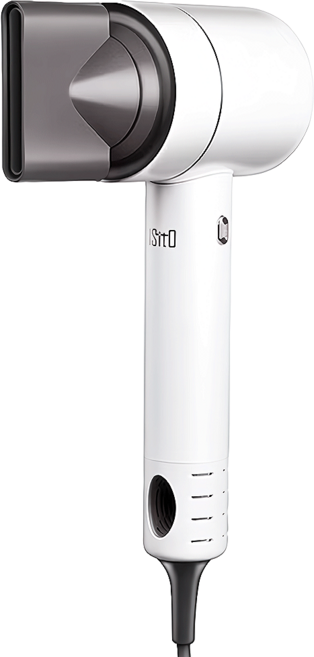 ISitO 1200W 高速負離子 吹風機 3段風速 / 4段溫控 白色 IS-23E09D